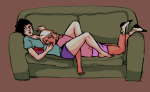  broken_source cottoncandy couch food jane_crocker on_stomach prest redrom roxy_lalonde shipping 
