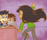  2012 back_angle communism fanfic_art freckles fullres hso_2012 incest jade_harley john_egbert karkat_vantas kats_and_dogs liralicia multishipping prospitcest shipping smiling_karkat stars 