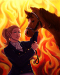 2020 acorn animals anna_harley arc-ada detective_pony fanfic_art fire fullres horses
