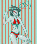  beans request solo swimsuit terezi_pyrope 