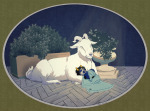  2022 emmiri-bumble fullres galekh_xigisi goat_lusus grubs hiveswap lusus no_glasses 