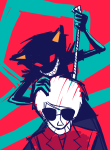  dave_strider deleted_source pootles silhouette terezi_pyrope zodiac_symbol 
