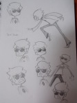  art_dump dave_strider grayscale niftey red_baseball_tee sketch solo starter_outfit 