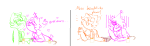 2016 basofy blush davepetasprite^2 fullres heart jasprosesprite^2 lineart nepeta_leijon nepetasprite redrom shipping sprite sweat text word_balloon