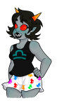  blush casual freckles heart no_glasses p0pat0chisps scalemate_boxers solo terezi_pyrope transparent 