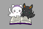 2025 anthro blush book broken_source chiikawa crossover fullres jaggy_lines kanaya_maryam language:alternian lying on_stomach pastiche redrom rose_lalonde rosemary shipping soap382 text