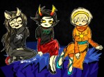  2026 blush dogtier fullres godtier jade_harley kanaya_maryam kneeling light_aspect rainbow_drinker reiyill rose_lalonde seer sitting space_aspect starter_outfit witch 