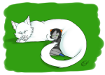  2011 fullres lusus lying nepeta_leijon no_coat no_hat pounce_de_leon sleeping spazzimuffin starter_outfit 
