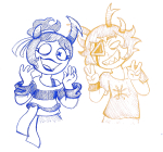  2018 cirava_hermod eyepatch fullres hiveswap limited_palette meraki-sunset remele_namaaq sketch starter_outfit 