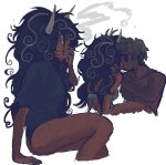  2025 alternate_hair bootpoot casual dave_strider dogtier fullres jade_harley kiss multiple_personas redrom shipping smoking spacetime 