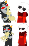  blush comic coolkids dave_strider godtier knight licking maim paradox_space redrom shipping smuppets terezi_pyrope time_aspect 