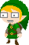  2013 aviarei crossover fullres john_egbert nintendo pixel solo the_legend_of_zelda transparent 