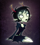  2025 aranea_serket dancestors dream_ghost fullres koutav no_glasses sitting solo spiders starter_outfit web 