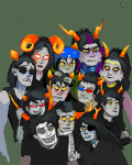  2010 alternians aradia_megido artificial_limb biting blush cat_hat dead_aradia ehwhy equius_zahhak eridan_ampora eyepatch feferi_peixes fullres gamzee_makara kanaya_maryam karkat_vantas nepeta_leijon sollux_captor starter_outfit tavros_nitram terezi_pyrope vriska_serket wip 