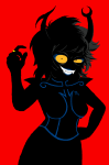  2025 aranea_serket dancestors frigiddoctoratus fullres jaggy_lines messy_hair mindfang_dress native_source no_glasses ring_of_life silhouette solo 