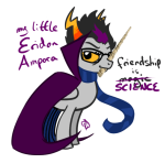  empiricist&#039;s_wand eridan_ampora my_little_pony pastiche penchaft ponified solo 