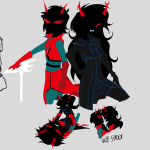 2026 ancestors art_dump blackrom blinded_mindfang blindfang dragon_staff fullres jaggy_lines kiss marquise_spinneret_mindfang neophyte_redglare no_hat shipping silhouette starter_outfit text watchercr0w 