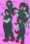 2024 art_dump dragon_cane higlight_color limited_palette ouroblorbos solo stars starter_outfit terezi_pyrope text transtuck troll_tail wings_only