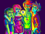  2012 alpha_kids arm_around_shoulder dirk_strider fullres jake_english jane_crocker roxy_lalonde serenity starter_outfit tinikah wonk 