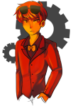  citrinne dave_strider limited_palette no_glasses red_plush_puppet_tux solo 