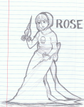  black_squiddle_dress grayscale huge rose_lalonde sketch solo susan-kim thorns_of_oglogoth 