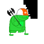 2016 animated axe biscuits felt flash_asset fullres jaggy_lines poinko solo sprite_mode transparent weapon