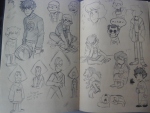 2017 adventure_time art_dump caliborn crossover dragon_cape fullres godtier grayscale homes_smell_ya_later illustrating kanaya_maryam karkat_vantas ladysantos30 lord off pencil scalemate_boxers seeing_terezi sketch starter_outfit steven_universe terezi_pyrope text time_aspect undertale word_balloon