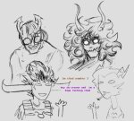  2026 cronus_ampora dancestors dream_ghost fullres grayscale horuss_zahhak ilovevamola kurloz_makara monochrome rufioh_nitram sketch smoking starter_outfit text 