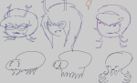 2026 animalstuck aranea_serket charylsd dancestors dream_ghost fullres headshot monochrome rose_lalonde serkets sketch spiders vriska_serket