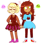  dress_of_eclectica fashion guns_and_roses heart holding_hands jade_harley redrom rose_lalonde shipping squiddles thiefoflife 
