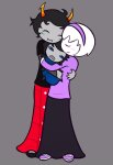  2025 blush broken_source candy_timeline carrying casual fullres grubs homestuck:_beyond_canon hug kanaya_maryam redrom rose_lalonde rosemary shipping soap382 starter_outfit vriska_maryam-lalonde 