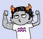  2014 cronus_ampora dancestors dream_ghost fullres jaggy_lines musclestuck sailorbeefcake scars scribble_mode solo starter_outfit 
