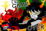  2025 aranea_serket aspect_powers battleship_condescension blindfold blood crying dancestors fire fullres godtier hope_aspect jaggy_lines jake_english mind_control mindfang_dress page ring_of_life starter_outfit terezi_pyrope text toasted-treasure 