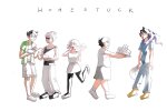  2024 alpha_kids breath_aspect cake darkredrice dirk_strider food fork fullres godtier heir jake_english jane_crocker john_egbert nsfw_source roxy_lalonde starter_outfit strong_tanktop the_word_homestuck 