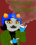  2013 cat_hat cptnameless drug_use fullres jaggy_lines nepeta_leijon smoking solo starter_outfit text 