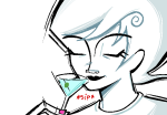  2025 cocktail_glass duddubstep fullres headshot jaggy_lines panel_redraw roxy_lalonde solo text 