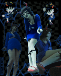  2025 aranea_serket cosplay dancestors dream_ghost fullres gr1mv4d3r jaggy_lines low_angle mind_control real_life solo starter_outfit sufferer_necklace web 