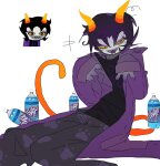  2025 beverage bloodswap facepaint faygo fullres nepeta_leijon sanestartistt solo sprite_mode starter_outfit 