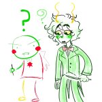 2024 ? artificial_limb caliborn callie_ohpeee calliope cherubim daily dailycherubs fullres godtier homosuck jaggy_lines lord siblings:caliborncalliope starter_outfit time_aspect white_wand