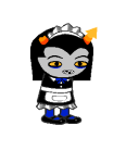 2025 crossdressing equius_zahhak fullres image_manipulation jaggy_lines no_glasses pastabaguette saucy_maid_outfit solo sprite_mode transparent