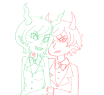  caliborn calliope cherry_limeade incest lineart president-porpoise redrom shipping trollified 