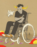  averyniceprince fiduspawn host_plushie lusus tavros_nitram tinkerbull wheelchair 