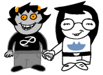  2026 drgravyjones fullres holding_hands jade_harley jaggy_lines karkat_vantas smiling_karkat starter_outfit 