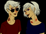  dave_strider dersecest incest lipstick_stains redrom rose_lalonde shipping 