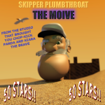  3d headshot parody poster skipper_plumbthroat solo worthikids 