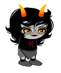 2013 alternate_hair au bloodswap feferi_peixes freckles fullres jaggy_lines sleuthinglicorice solo sprite_mode