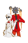  coneyinacap dave_strider fistbump humanized land_of_heat_and_clockwork puppet_tux 