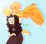  ! 2012 blood blush davesprite dogtier fullres godtier injured_davesprite jade_harley madammonkey space_aspect sprite witch 