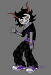  2026 butterzowie fullres gamzee_makara jaggy_lines rule63 solo starter_outfit transtuck 