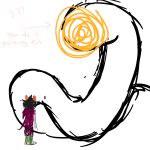  2026 ? au back_angle denizens fandenizen fullres godtier heart_aspect nepeta_leijon no_hat rogue sketch text unhomelystuck 